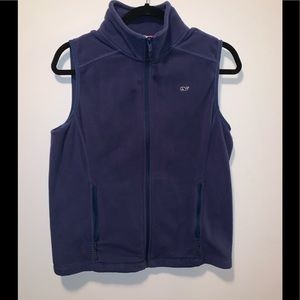 Vineyard Vines Women’s Navy Fleece Vest
